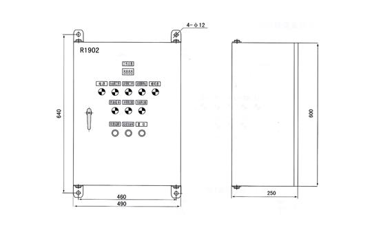 R1902型电气控制箱