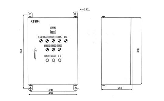 R1904型电气控制箱