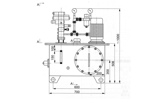 挡轮液压站（NC一14）